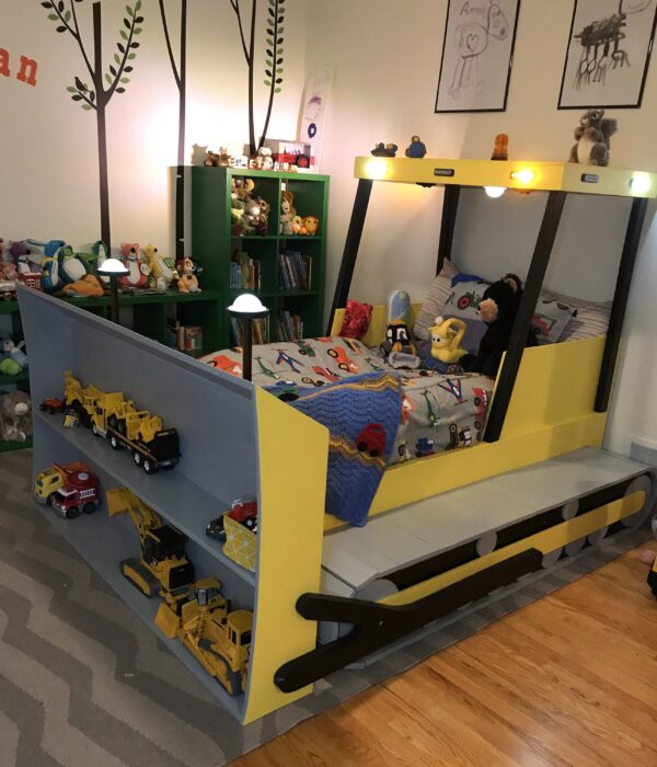Full Size Bulldozer Bed Plans - Image 7