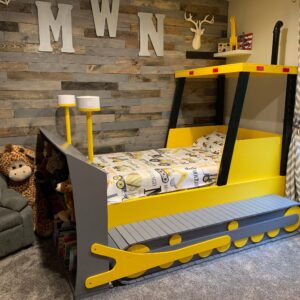 Twin Size Bulldozer Bed Plans